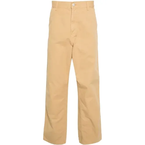 Straight Trousers, male, , Size: W28 Utility Workwear Pants - Carhartt WIP - Modalova