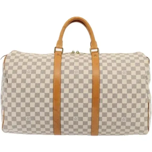 Pre-owned Weekend Bags, female, , Size: ONE SIZE Pre-owned Canvas louis-vuitton-bags - Louis Vuitton Vintage - Modalova