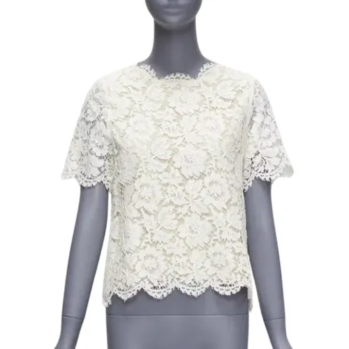 Pre-owned Lace tops , female, Sizes: M - Valentino Vintage - Modalova