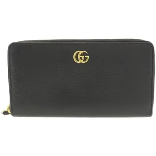 Pre-owned Wallets, female, , Size: ONE SIZE Pre-owned Leather wallets - Gucci Vintage - Modalova