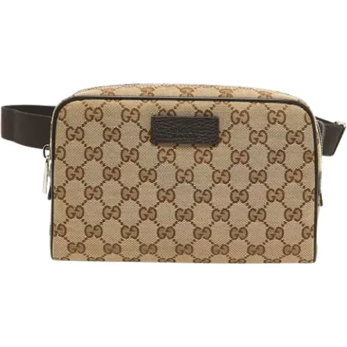 Pre-owned Canvas handbags , male, Sizes: ONE SIZE - Gucci Vintage - Modalova