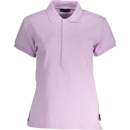 Cotton Polo Shirt with Logo , male, Sizes: XS, S, M, XL, L - North Sails - Modalova