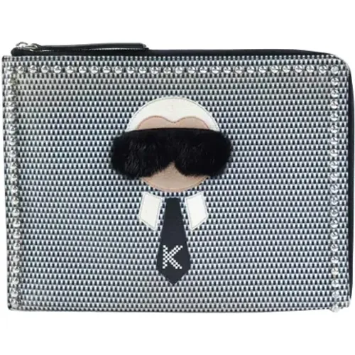 Pre-owned Clutches, female, , Size: ONE SIZE Pre-owned Leather clutches - Fendi Vintage - Modalova