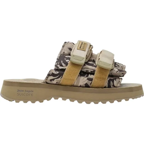 Sliders, female, , Size: 5 US x Suicoke Sliders - Palm Angels - Modalova
