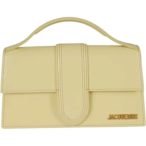 Chic leather tote bag , female, Sizes: ONE SIZE - Jacquemus - Modalova