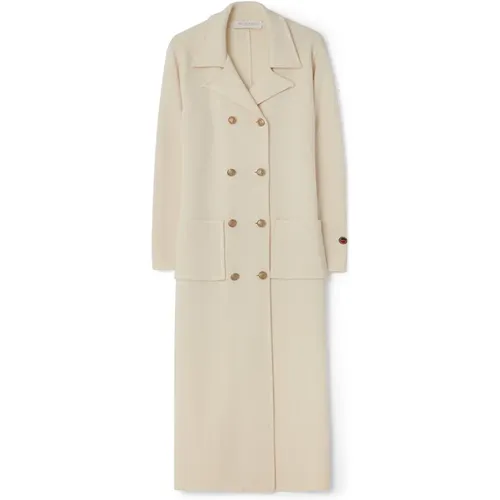 Capri Coat Off White , female, Sizes: S, XS, XL, M - Busnel - Modalova