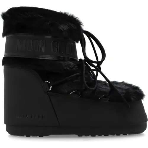 Snow boots Icon Low Faux Fur , female, Sizes: 6 UK, 3 UK - moon boot - Modalova