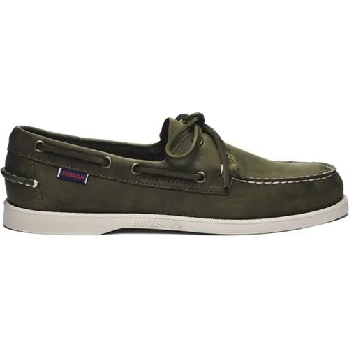 Flat Shoes for Women , male, Sizes: 11 UK, 9 UK, 12 UK, 8 UK - Sebago - Modalova