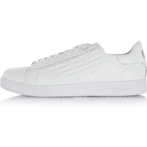 Weiße Sneakers X8x001 , Herren, Größe: 41 1/3 EU - Emporio Armani EA7 - Modalova