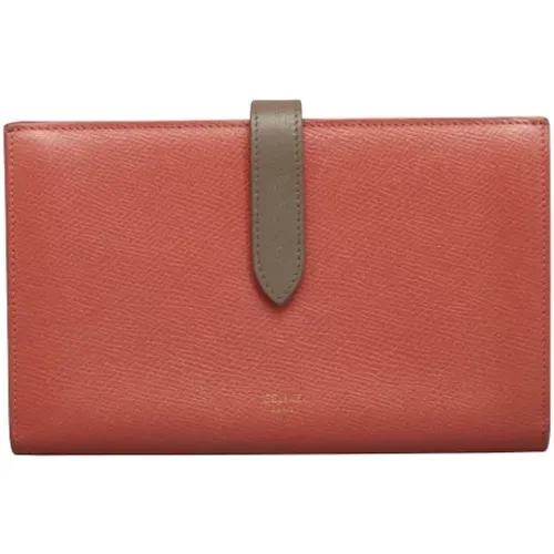 Pre-owned Wallets, female, , Size: ONE SIZE Pre-owned Leather wallets - Celine Vintage - Modalova