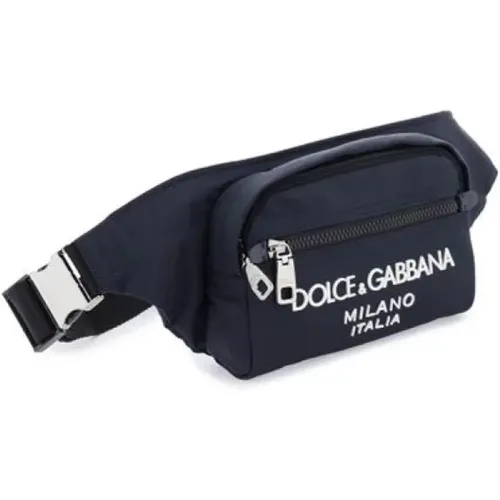 Belt Bags, unisex, , Size: ONE SIZE Marsupio Leather Bag Made in Italy - Dolce & Gabbana - Modalova