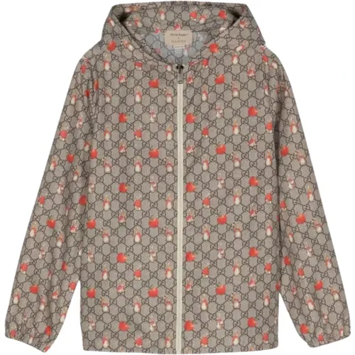 Monogram Peter Rabbit Kapuzenjacke - Gucci - Modalova