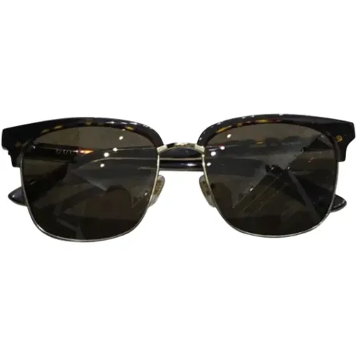 Pre-owned Accessories, female, , Size: ONE SIZE Pre-owned Metal sunglasses - Gucci Vintage - Modalova