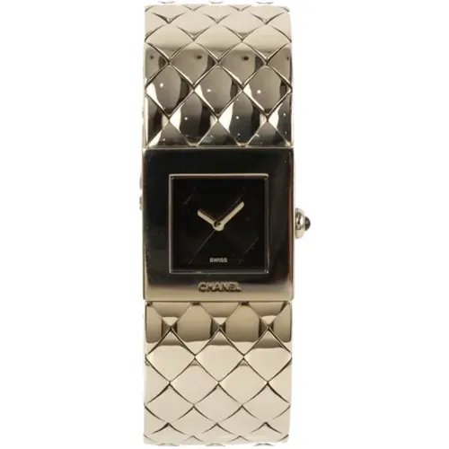 Pre-owned Stainless Steel watches , female, Sizes: ONE SIZE - Chanel Vintage - Modalova