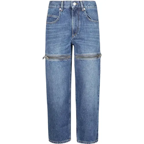 Classic Straight Jeans for Women , female, Sizes: S, M - Isabel Marant Étoile - Modalova