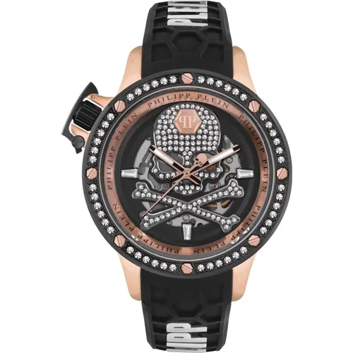 Watches, male, , Size: ONE SIZE Automatic Men's Watch Plein Rich - Philipp Plein - Modalova