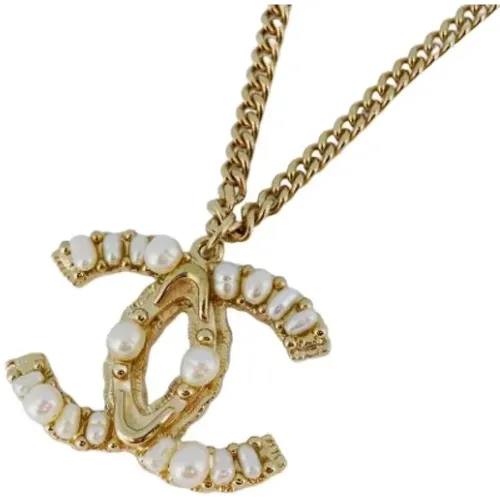 Pre-owned Metal chanel-jewelry , female, Sizes: ONE SIZE - Chanel Vintage - Modalova