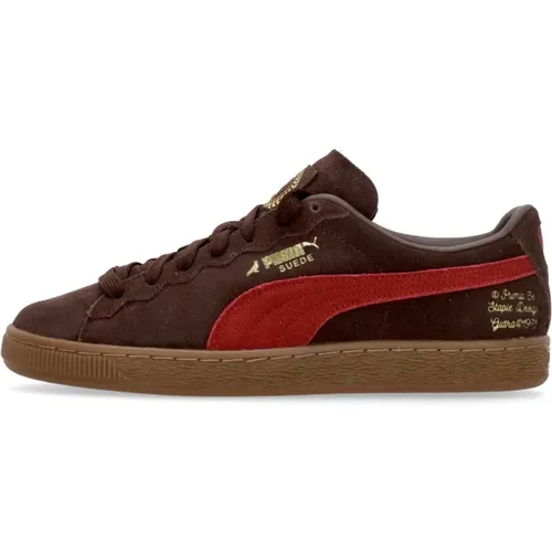 Sneakers, male, , Size: 10 US Suede Staple Low Shoe Dark Chocolate - Puma - Modalova