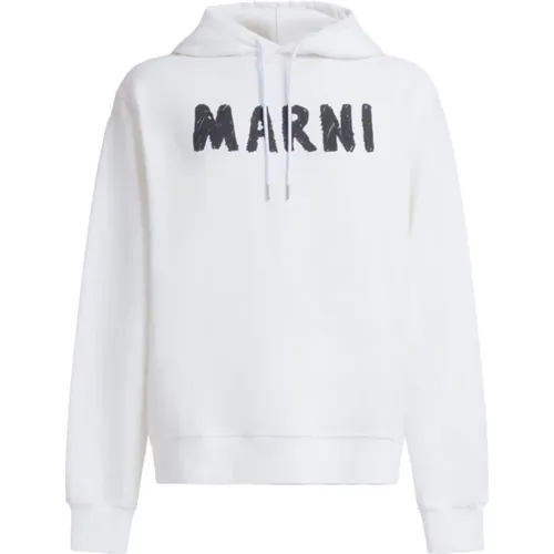 Hoodies, male, , Size: S Hoodie Casual Streetwear Fashion - Marni - Modalova