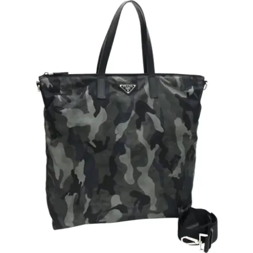 Pre-owned Tote Bags, female, , Size: ONE SIZE Pre-owned Nylon prada-bags - Prada Vintage - Modalova