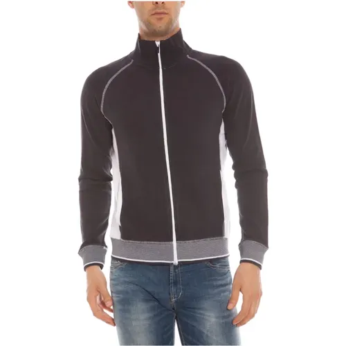 Kapuzenpullover , Herren, Größe: L - Armani Jeans - Modalova