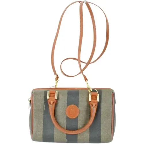 Pre-owned Cross Body Bags, female, , Size: ONE SIZE Pre-owned Canvas fendi-bags - Fendi Vintage - Modalova