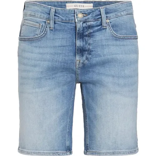 Denim Shorts - Hellblau Eco-Freundlich - Guess - Modalova