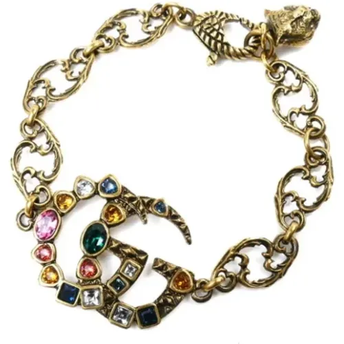 Pre-owned Jewellery, female, , Size: ONE SIZE Pre-owned Metal bracelets - Gucci Vintage - Modalova