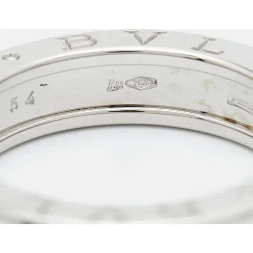 Pre-owned Jewellery, female, , Size: ONE SIZE Pre-owned White Gold rings - Bvlgari Vintage - Modalova