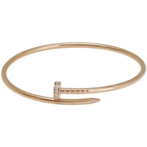 Pre-owned Jewellery, female, , Size: ONE SIZE Pre-owned Rose Gold bracelets - Cartier Vintage - Modalova