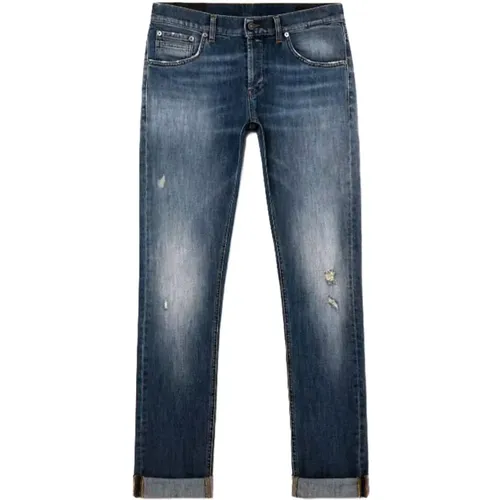 Stylish Slim-Fit Ritchie Jeans , male, Sizes: W29 - Dondup - Modalova