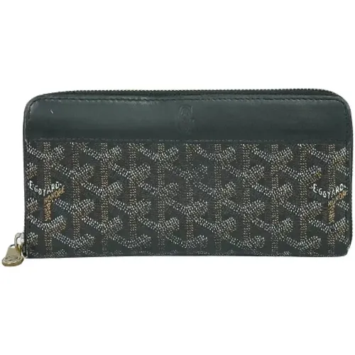 Pre-owned Wallets, female, , Size: ONE SIZE Pre-owned Leather wallets - Goyard Vintage - Modalova