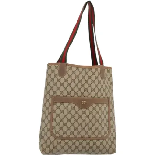 Pre-owned Tote Bags, female, , Size: ONE SIZE Pre-owned Leather gucci-bags - Gucci Vintage - Modalova