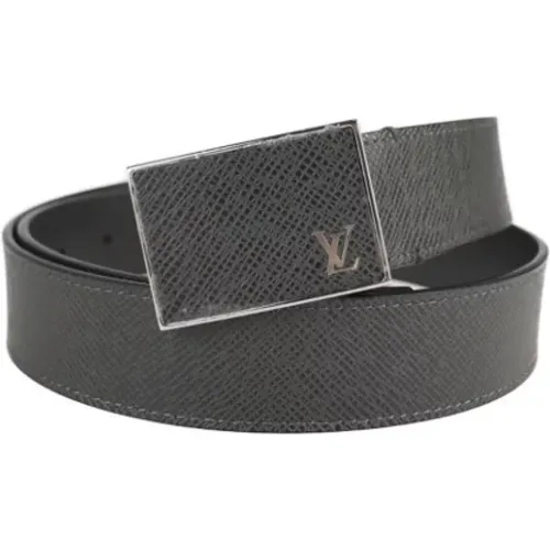 Pre-owned Belts, male, , Size: ONE SIZE Pre-owned Leather belts - Louis Vuitton Vintage - Modalova