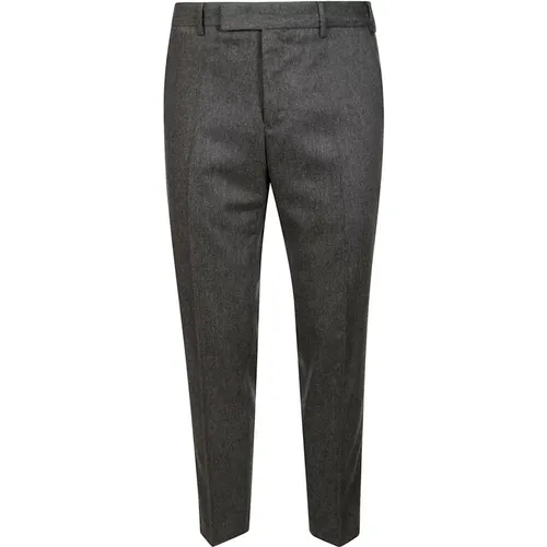Rebel Flannel Trousers , male, Sizes: S - PT Torino - Modalova