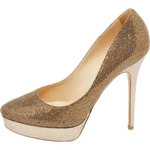 Pre-owned Pumps, female, , Size: 10 US Pre-owned Fabric heels - Jimmy Choo Pre-owned - Modalova