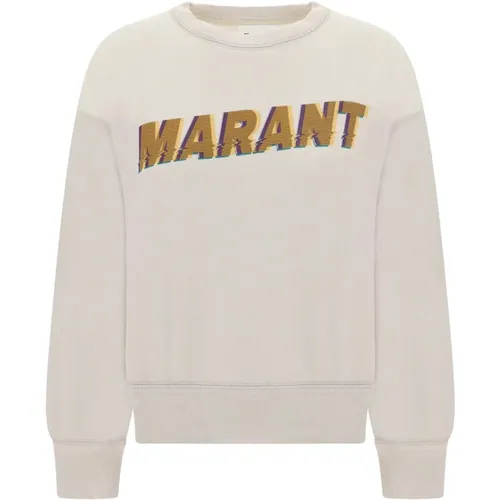 Sweatshirt with Logo Print , female, Sizes: XL - Isabel Marant Étoile - Modalova