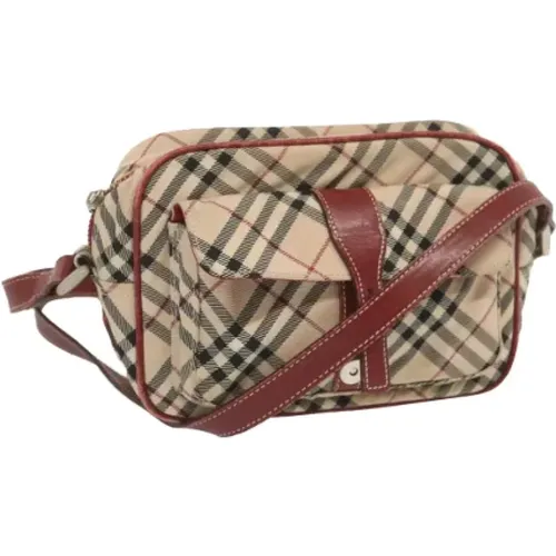 Pre-owned Cross Body Bags, female, , Size: ONE SIZE Pre-owned Nylon shoulder-bags - Burberry Vintage - Modalova