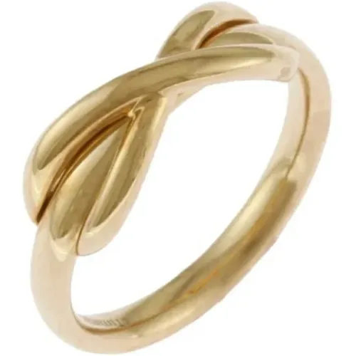 Pre-owned Jewellery, female, , Size: ONE SIZE Pre-owned Rose Gold rings - Tiffany & Co. Pre-owned - Modalova