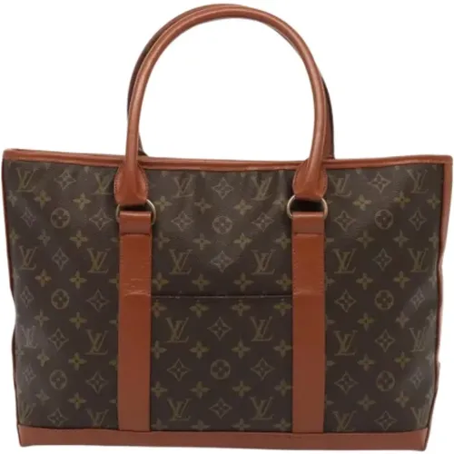 Pre-owned Tote Bags, female, , Size: ONE SIZE Pre-owned Canvas louis-vuitton-bags - Louis Vuitton Vintage - Modalova