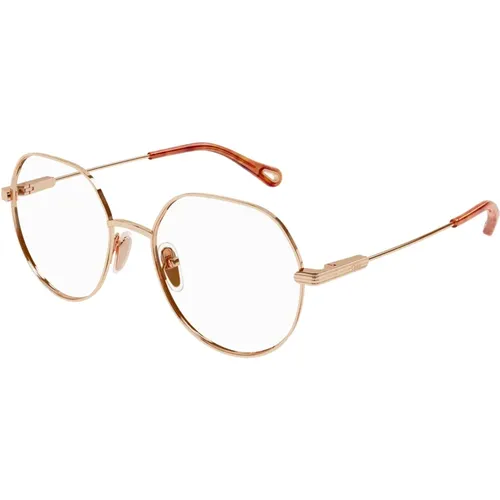 Glasses, female, , Size: 48 MM Eyewear frames Ch0137O - Chloé - Modalova