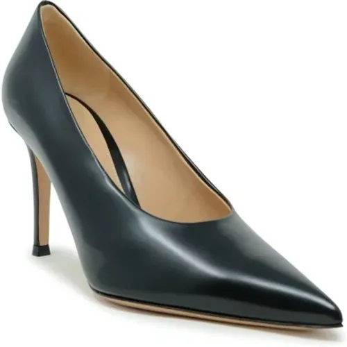 Pumps, female, , Size: 6 US Leather Pumps Fw24 - Gianvito Rossi - Modalova