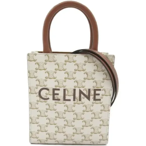 Pre-owned Handbags, female, , Size: ONE SIZE Pre-owned Canvas celine-bags - Celine Vintage - Modalova