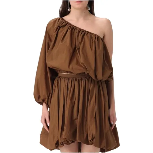 Short Dresses, female, , Size: XS Ruffled Trim Shirt - Philosophy di Lorenzo Serafini - Modalova