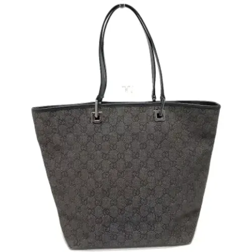 Pre-owned Tote Bags, female, , Size: ONE SIZE Pre-owned Canvas gucci-bags - Gucci Vintage - Modalova