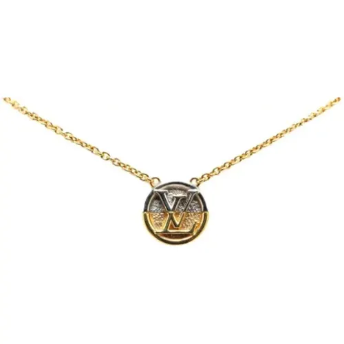 Pre-owned Jewellery, female, , Size: ONE SIZE Pre-owned Metal necklaces - Louis Vuitton Vintage - Modalova