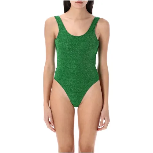 One-piece, female, , Size: L Emerald Sporty Swimsuit - Oseree - Modalova