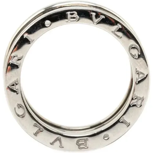 Pre-owned Metal rings , female, Sizes: ONE SIZE - Bvlgari Vintage - Modalova