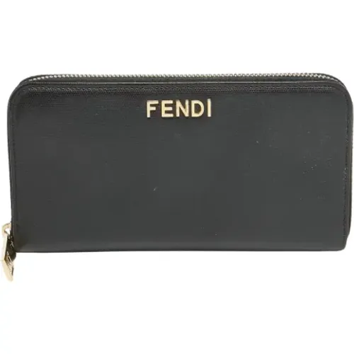 Pre-owned Wallets, female, , Size: ONE SIZE Pre-owned Leather wallets - Fendi Vintage - Modalova