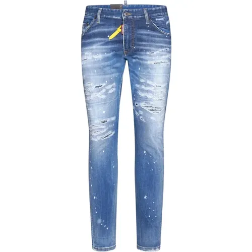 Used Effect Jeans , male, Sizes: 2XS, L, 3XL, XS, S, M, XL - Dsquared2 - Modalova